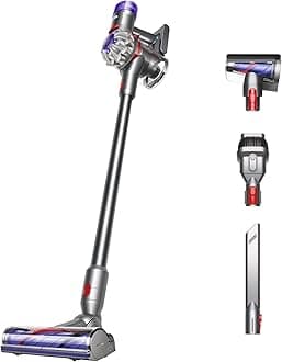V8 Cordless Vacuum, Cleans Hard Floors and Carpets, Detangles, Converts to Handheld, 115AW, 2 Power Modes, Up to 40 Minutes¹