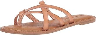 Amazon Essentials Women's Strappy Slide Flat Sandal