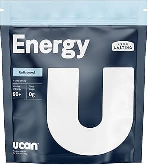 UCAN Energy Powder, Unflavored, Keto, Sugar-Free Pre & Post Workout for Men & Women, Non-GMO, Vegan, Gluten-Free, Great for Runners, Gym-Goers and High Performance Athletes | 28 Servings (24.6 Ounces)