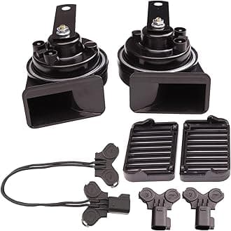 AOLIHAN Car Horn Compatible with Ford,12V Waterproof Snail Horn 125db