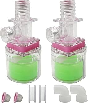 Transparency Water Float Valve, Water Level Control Water Tank Traditional Float Valve Upgrade (1/2" UP)