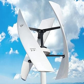 Wind Mill Generator Kit,Vertical Wind Turbine,Wind Turbine Generator Kit for Home,Wind Turbine Generator Kit,with Controller for Home,Business,Industrial Energy Supply,12V-5000W