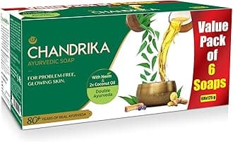 Ayurvedic Handmade Soap, 125G (Pack Of 6)