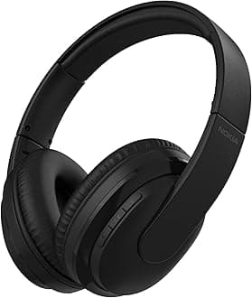 Nokia Wireless headset with Mic for PC/Mobile WHP-101, Black