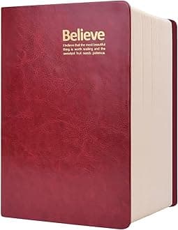 SAYEEC Thick Journal Lined Notebook 720 Pages Leather Writing Journal B6 Soft Cover College Ruled Notebook 360 Sheets Lined Paper Memo Book Personal Daily Diary Gift for Women Work Note Taking Travel