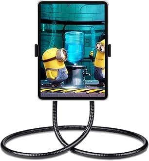 B-Land Cell Phone Holder, Tablet Holder iPad Stand Universal Phone Stand, Lazy Bracket, DIY Flexible Gooseneck Mounts with Multiple Function
