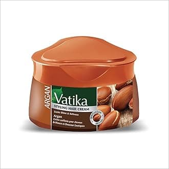 Vatika Argan Exotic Shine & Softness Styling Hair Cream (210ml)