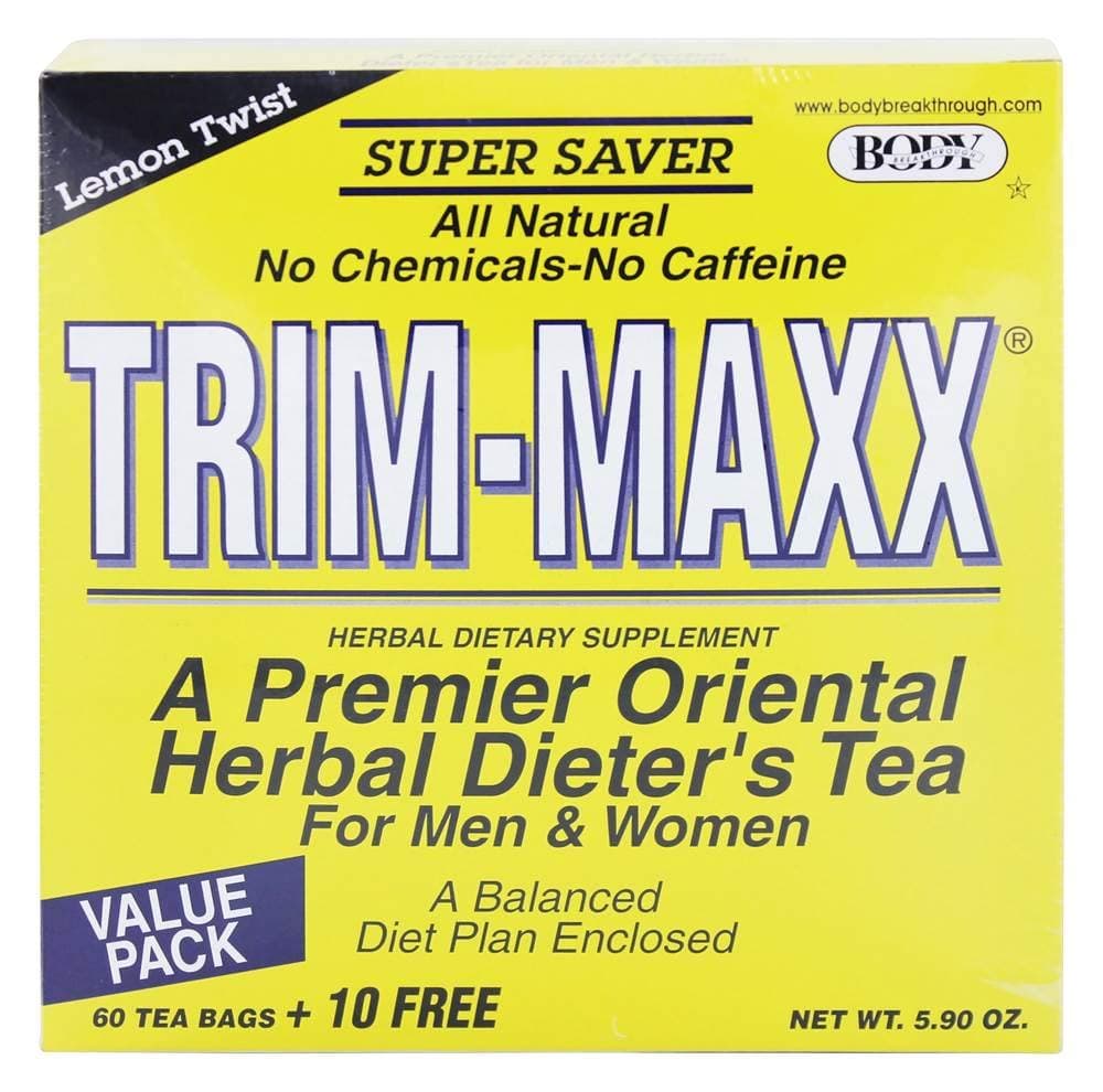Diet Trim-Maxx Tea Lemon, 60 Count