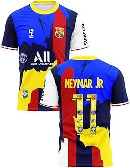 RockinRetailz Neymar Jerseys for Boys and Mens 2026 (N11 Fans Jersey Special Version)