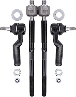 NewYall Inner and Outer Front Left Right Steering Tie Rod End Set For Ford C-Max Escape 2013-2018 Focus 2012-2018 Transit Connect 2014-2018