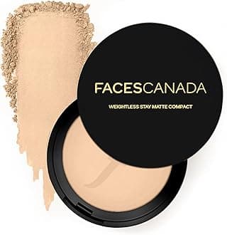 Faces Canada Weightless Stay Matte Compact (Vitamin E & Shea Butter, Spf-20 Natural 02,9g)
