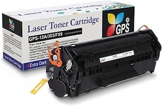 GPS Colour Your Dreams 12A (Q2612A) Black Laser Toner Cartridge, Compatible for HP LaserJet 1010, 1012, 1018, 1020, 3050, M1005 MFP & Canon LBP 2900 Printers (1pcs)