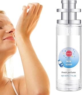 Baby Powder Perfume Spray, Floral Scent Spray, Scented Body Mist, Lightweight And Refreshing Body Fragrance, Long-lasting Floral Scent, 3.3x3.3x11.9cm For Boys Women