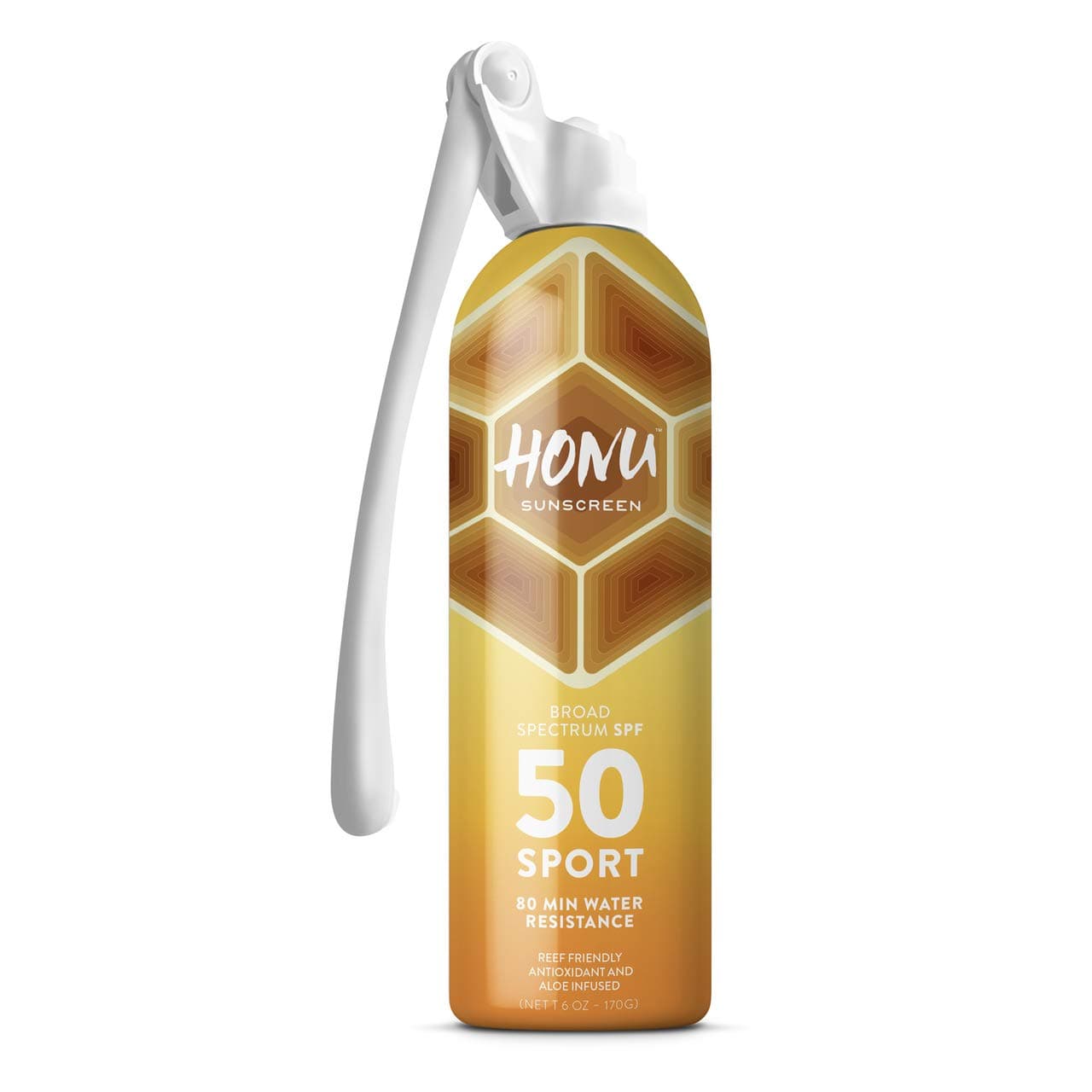Honu Sunscreen Spray, Reef Friendly 6 oz (2 Pack)