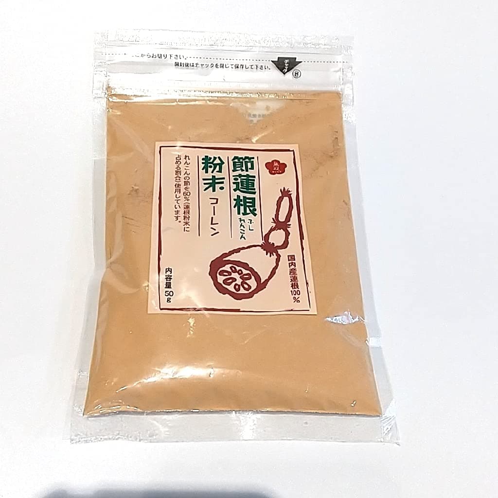 Section lotus root powder