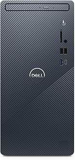 Dell Inspiron 3030 Tower Desktop Computer - 14th Gen Intel Core i7-14700 up to 5.40 GHz Processor, 16GB DDR5 RAM, 512GB NVMe SSD, Intel UHD Graphics 770, DVD+RW, Windows 11 Pro