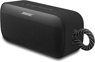 SoundLink Plus Portable Bluetooth Speaker, Wireless Outdoor Speaker, Up to 20 Hours Battery Life, Waterproof and Dustproof, Black