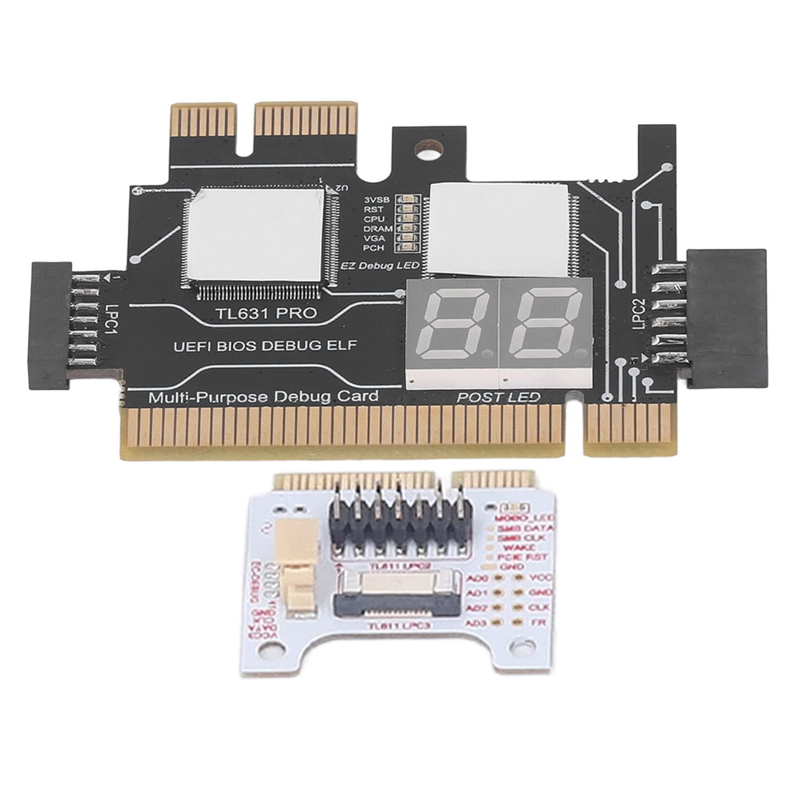 Motherboard Test Card Kit Computer Post Test Analyzer for Laptop PC Motherboard Diagnostic Adapter Card