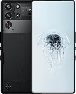 REDMAGIC10 Pro Smartphone 5G, 144Hz Gaming Phone, 6.85" FHD+, Under Display Camera, Snapdragon 8 Elite Android Phone, 24G+1TB, 80W Charger, Dual-Sim, Unlocked Phone Transparent