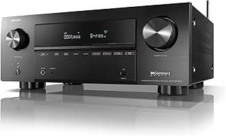 Denon AVR-X2700H 8K Ultra HD 7.2 Channel (95 Watt X 7) AV Receiver - Built for Gaming, Music Streaming, 3D Audio & Video, Alexa + HEOS