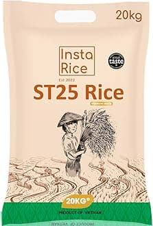 ST25 Premium Vietnamese Jasmine Rice 20kg