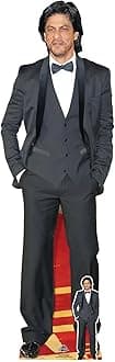 STAR CUTOUTS CS1119 Shah Rukh Khan Longhair Height 171cm Cardboard