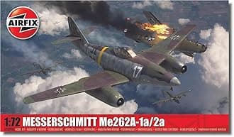 A03090A Messerschmitt Me262A-1a/2a, 1:72 Scale Plastic model making kit