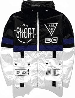 Sponsored Ad - Men's Lightweight Windbreaker Jacket Casual Zip Up Jackets With Hooded