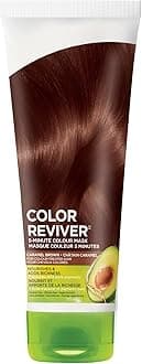 Garnier Nutrisse 5 Minute Nourishing Color Hair Mask with Triple Oils Delivers Day 1 Color Results, for Color Treated Hair, Warm Brown, 4.2 fl. oz.