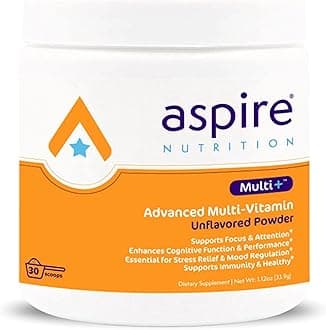 Aspire Multi+™ Advanced Multivitamin for Kids, Men & Women (unflavored Powder)