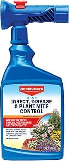 BioAdvanced 3 in 1 Insecticide & Fungicide for Plants, Disease & Plant Mite Control, Ready-to-Spray, 32 FOZ