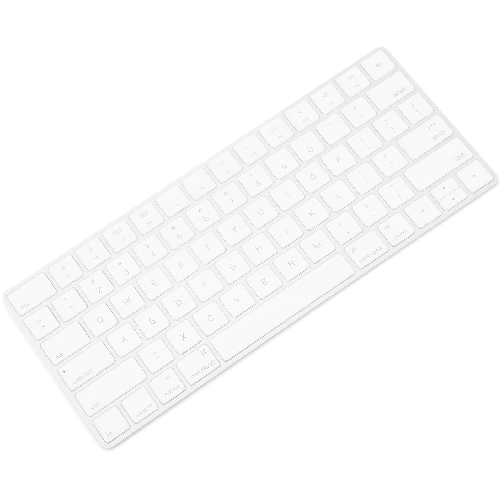 All-inside Transparent Cover For Apple Magic Keyboard (Mla22Ll/A) With Us Layout Magic Keyboard without Numeric Keypad 01 Transparent.