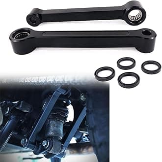 Motorcycle Lowering Link Kits Drop Links Suspension Accessories Black Compatible with 2017-2023 Royal Enfield Himalayan and SCRAM 411