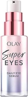 Super Eye Serum - Vitamin C, Caffeine, Niacinamide, Amino Peptide, Aloe Vera - Brightens Dark Circles, Anti-Wrinkle, Anti-Aging, Brightening, Smooths Fine Lines, Firming, Hydrating, 0.45 Oz