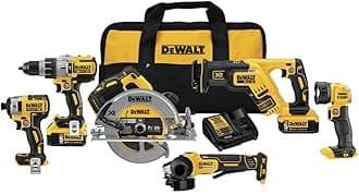 DEWALT Max 20V * Cordless Drill Combo Kit, 6 Tools (DCK695P2)