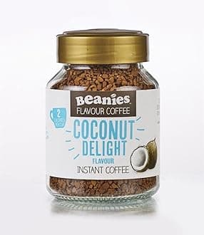 Beanies Coffee Coconut Flavour Instant Coffee 50g