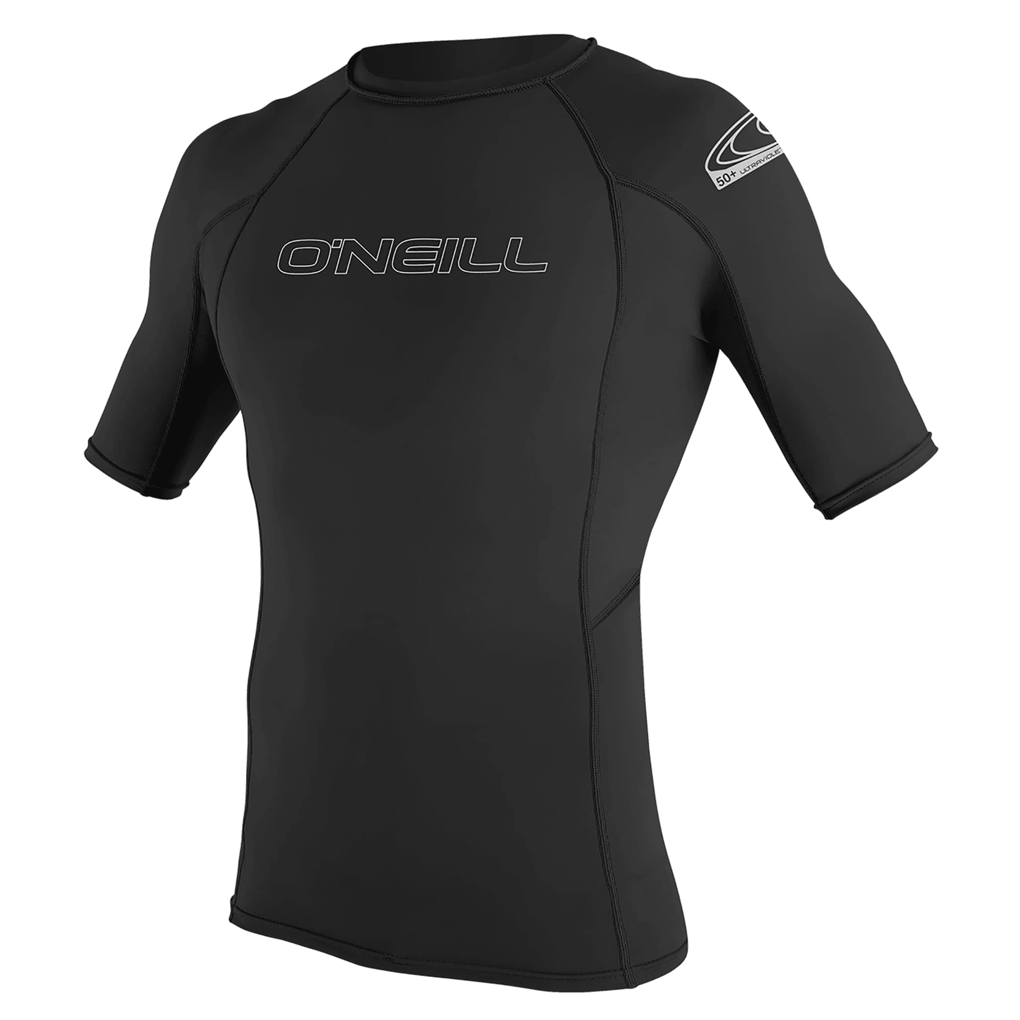 Men’s Basic Skins Short Sleeve Rashguard, UPF 50+ Sun and Rash Protection for Surfing and All Outdoor Activities
