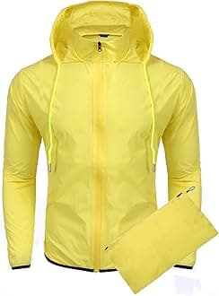COOFANDYMen Raincoat Raincoat