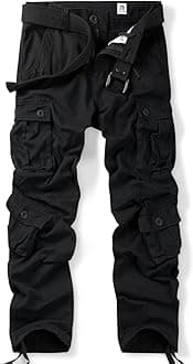 OCHENTA mens Cargo Casual Pants
