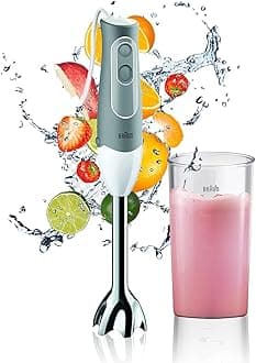 Braun Mq500 Multiquick 5 600-Watt Hand Blender, 220-Volt (220-240 Volts (Not For Use In Usa))"Min 1 year manufacturer warranty"
