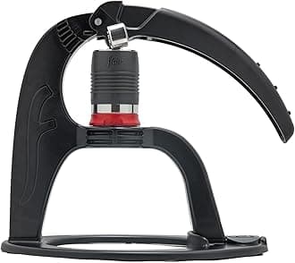 The NEO Flex: Direct Lever Manual Espresso Maker for Home with Two Portafilters, Black
