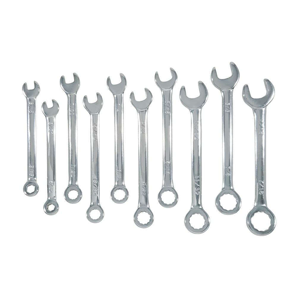 Zenith Industries ZN502007 SAE Mini Combination Wrench Set, 3/16"-7/16"