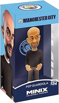 MINIX COLLECTIBLE FIGURINES - Football Stars Sports Collectable Figurines, Pep Guardiola, 12cm
