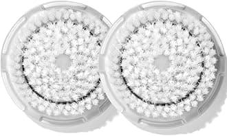 Luxe Cashmere Brush Head Replacement Compatible with Clarisonic Mia 1, Mia 2, Mia Fit, Alpha Fit