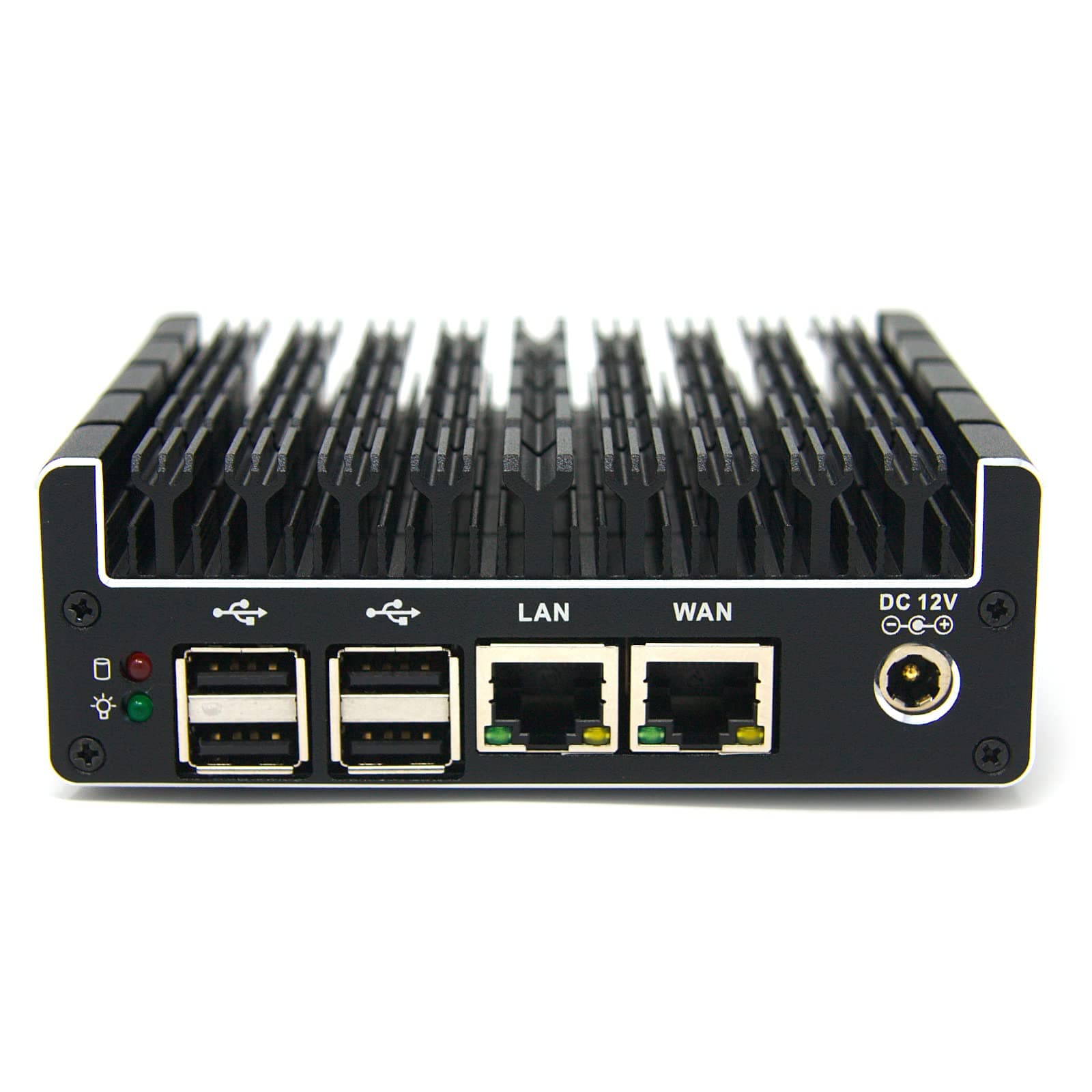 Vault FW2B - 2 Port, Firewall Micro Appliance/Mini PC - Intel Dual Core, AES-NI, Barebone - Compatible with pfSense/OPNsense