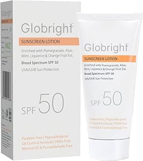 Sunscreen SPF 50 Lotion|Paraben Free |UVA UVB Sun Protection |for Men and Women (50 ml Pack of 1)