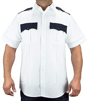 First Class100% Polyester Two Tone Men's Uniform Shirt