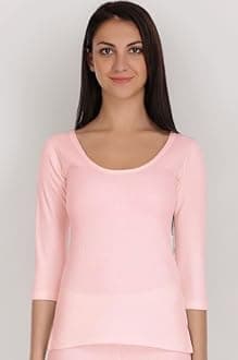 Selfcare Women's Thermal 3/4 Sleeve Top Soft & Warm Poly Cotton Winters Wear Vest