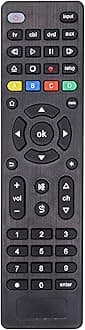 Universal Remote Control for All TVs, Blu-ray/DVD Players, Streaming Media Players, Soundbars, Cable receivers and All Audio/Video Devices - Simple Setup Universal Remote
