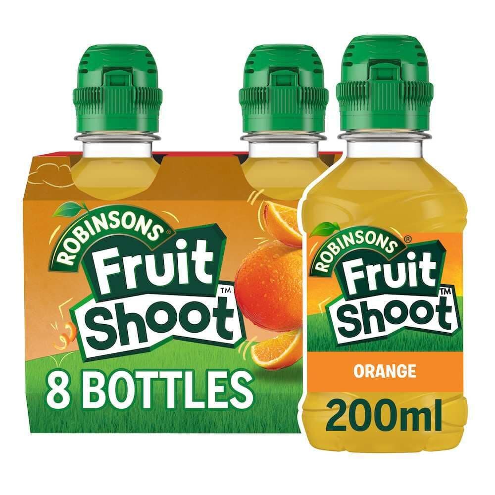 Fruit Shoot Fruit Juice Orange, 8x200ml